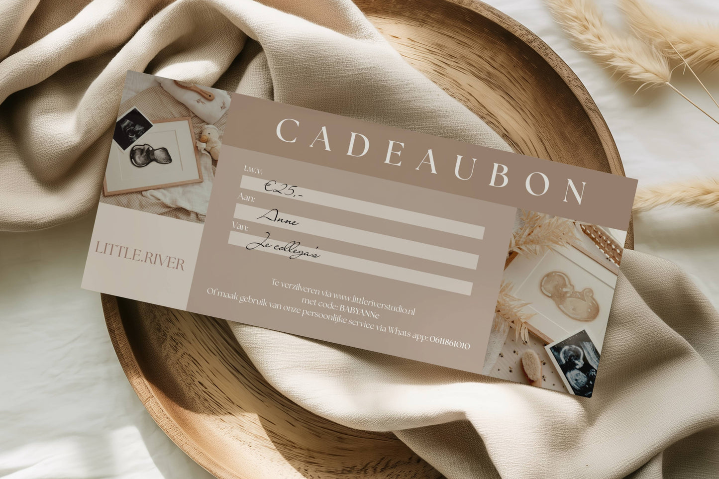 Cadeaubon - Bedrag op bestelling