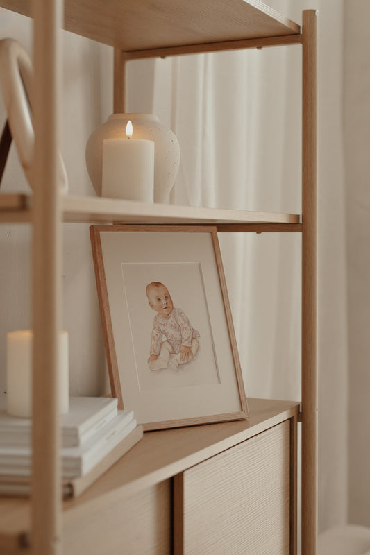 Kleurenportret Baby of Kind