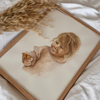 Kleurenportret Baby of Kind