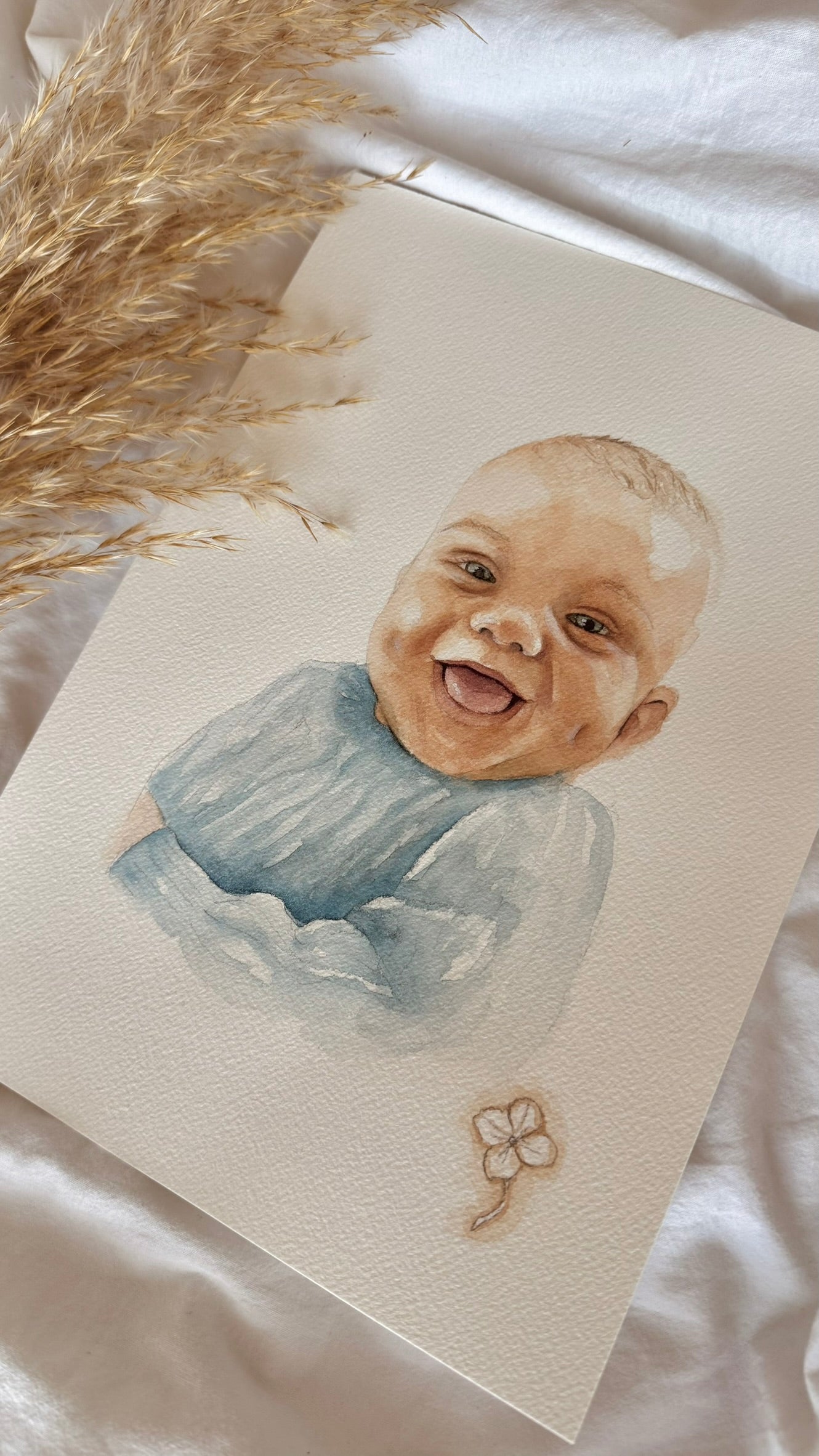 Kleurenportret Baby of Kind